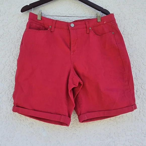 BundleVintage America Red DenimShorts &The Line of Style Polka Dot Wrap Blouse - Picture 10 of 15